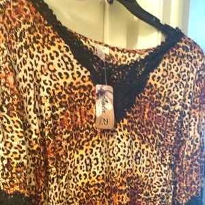 Lola animal print top